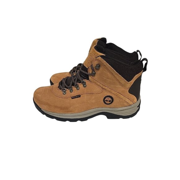 Timberland Men's White Ledge Waterproof Hiking Boots 14176 Wheat Nubuck Size 11M - Picture 5 of 7